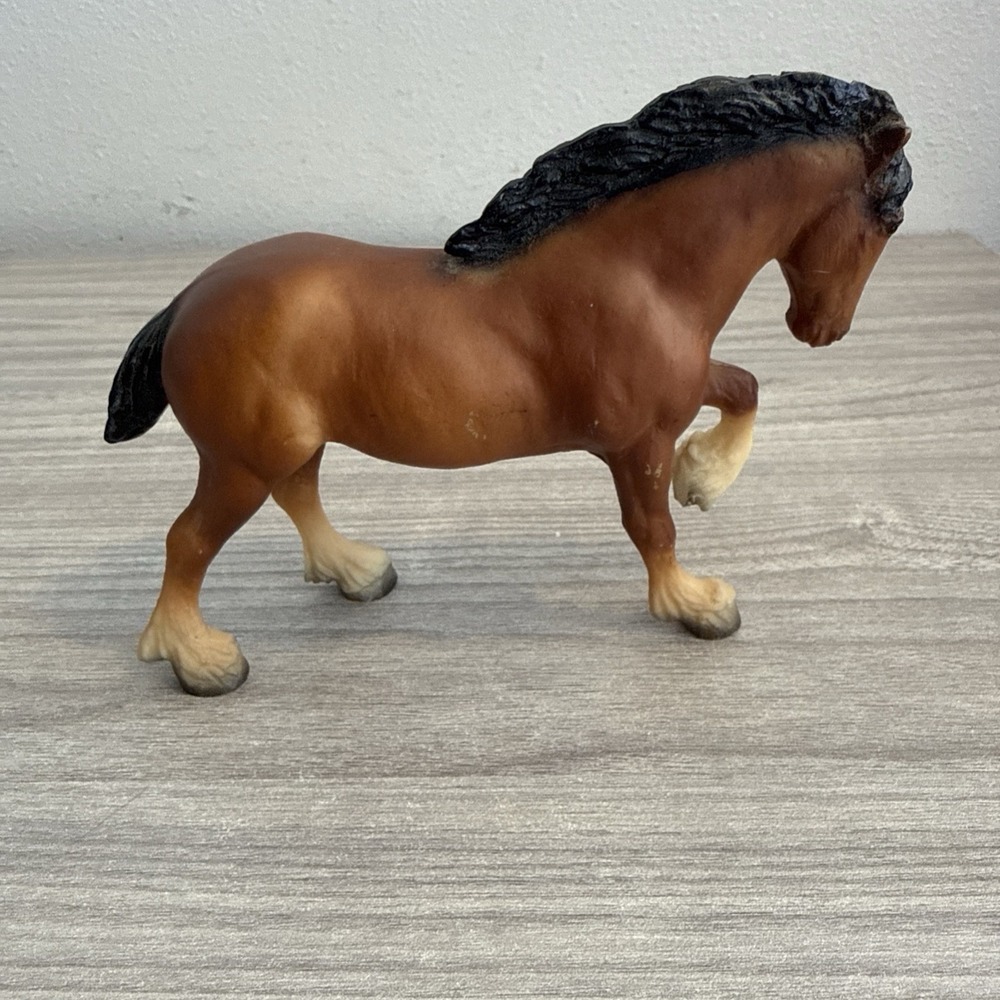 RETIRED Breyer Paddock Pals Little Bits Honey Bay Clydesdale 1984-1988